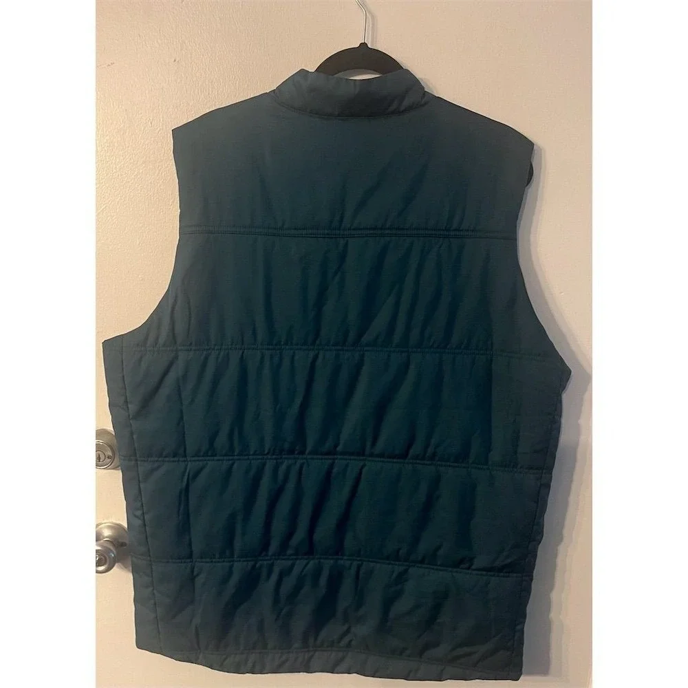 Nike Men's Full Zip  Reversible Windbreaker Puffer‎ Vest Size XL